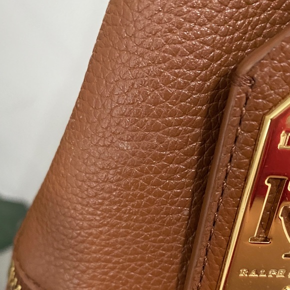 Ralph Lauren Brown Leather Shoulder Bag - Picture 3 of 5